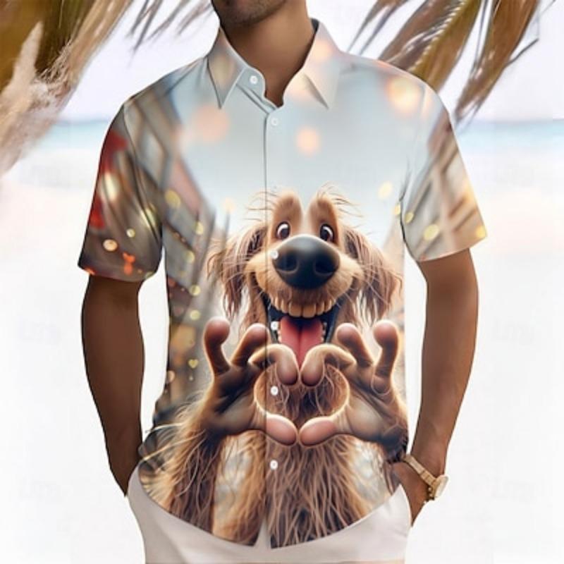 

Мужская рубашка с крокодилом, с коротким рукавом, забавная, летняя, весенняя, с отложным воротником, на пуговицах, желтая, фиолетовая, зеленая 2XL