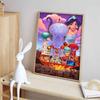 Disney Diamond Painting Jasmine and The Night Castle Illustration Wall Decoration Embroidery Full Diamond Cross Stitch DIY Gift Home Decoration