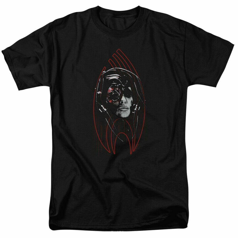 

Star Trek Borg Construct T Shirt Licensed Sci-Fi TV Classic Adult Tee New Black S
