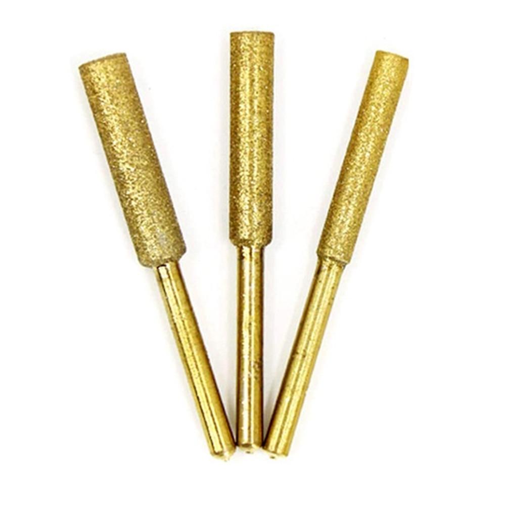 Chainsaw Sharpener Stone Diamond 3 Pcs 45mm Length