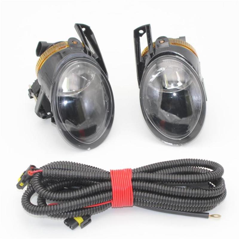 For VW Passat B6 2006 2007 2008 2009 2010 2011 Car-styling Front Halogen Fog Lamp Light /Grille Cover / Wire Harness Assembly
