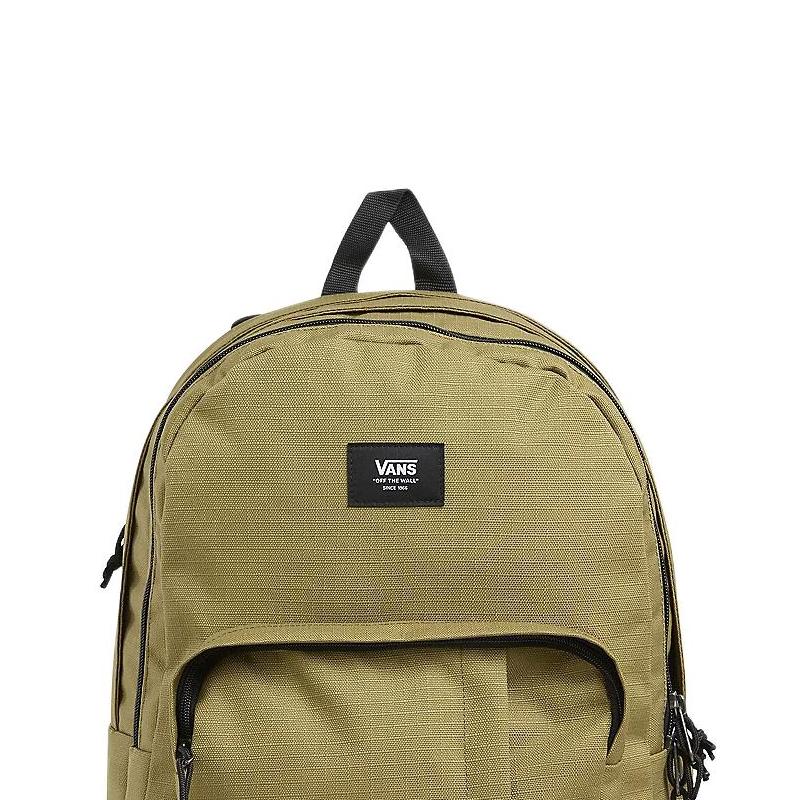 Vans Old Skool Polyester Backpack Unisex Khaki VN000HRHCUQ