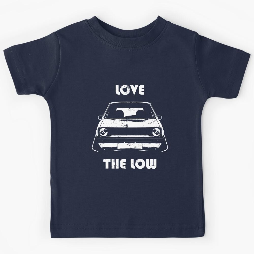 Classic car stance tuning love the low Kids T-Shirt 140