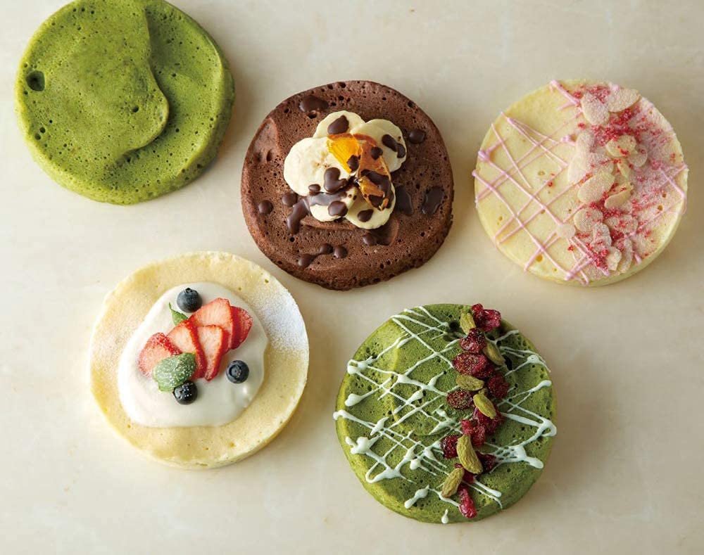 Skater Microwave Pancake Maker Set of 2 Moomin Kitchen Made in Japan HCM1-A