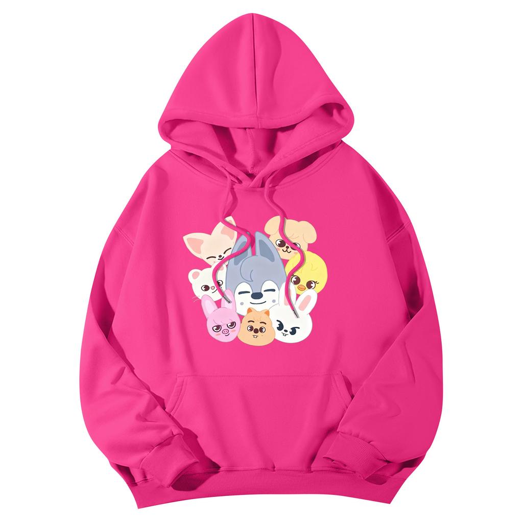 Women's Fashionable Daily Versatile Casual Hooded Sweatshirt, Daily Long Sleeved Patch Top Sweatshirt