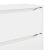 Storage Cabinet Glossy White 40 X 48 X 105 Cm