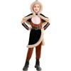 XXXS-XL Medieval Viking Age Dark Warrior COS Huntress Costume Halloween Christmas Knight Costume