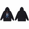 Mens Oversized Hooded Sweatshirt With Ape Head Print Heavyweight Cotton Long Sleeve Pullover Daily Wear