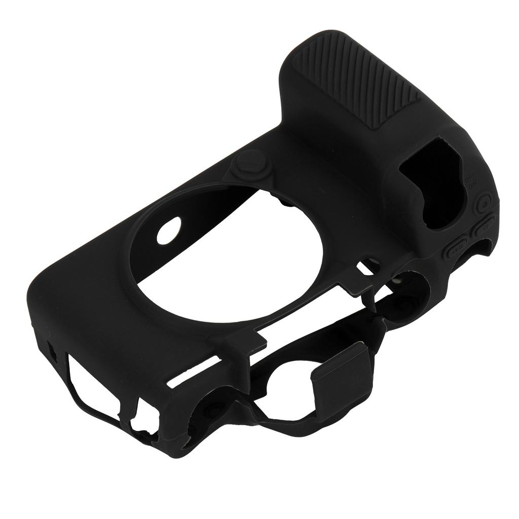 For Fuji XS10 Camera Housing Silicone Case Digital Camera Silicone Sleeve ive Cover(Black )