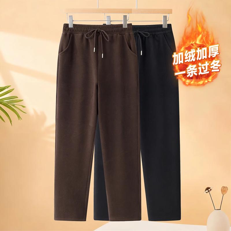 

Da Tang Fu Ren Women s Lined Straight-Leg Casual Pants 4XL