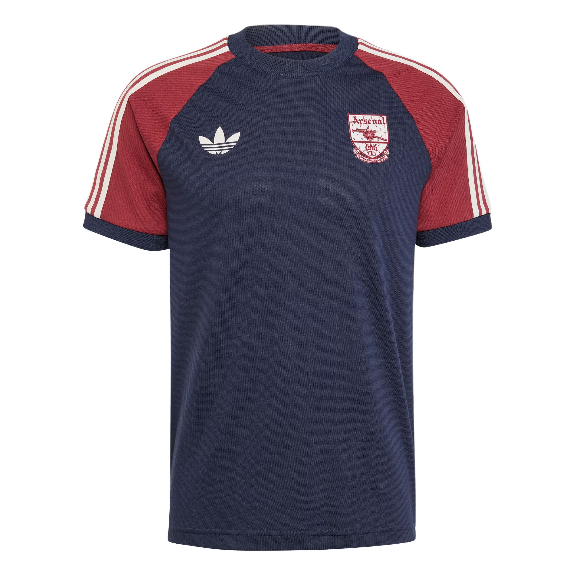 Adidas Originals Free Shipping With AdiClub Arsenal Adicolor Classics 3 Stripes Tee IY0053- S