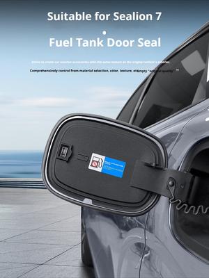 Pour BYD Sealion 7 Sea Lion 07 EV Port de Charge de Voiture Bande d'Étanchéité Anneau d'Étanchéité en Silicone pour la Prévention de la Poussière Accessoires de Voiture