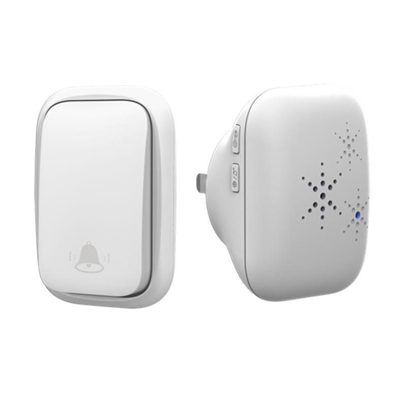 Wireless Battery-Free Self-Powered Doorbell: Waterproof 433 Remote Elderly Call Button for Main Door