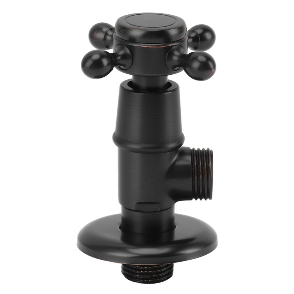 Brass Angle Stop Valve Retro Thickened Cold Hot   Valve Explosion Proof Water Shut Off Valve