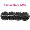 CEJ1 2025 Hot For Benz 4pcs 56mm 60mm 65mm 75mm Car Wheel Center Hub Emblem Sticker For Mercedes Benz W203 W204 W205 W213 W210 W211 W
