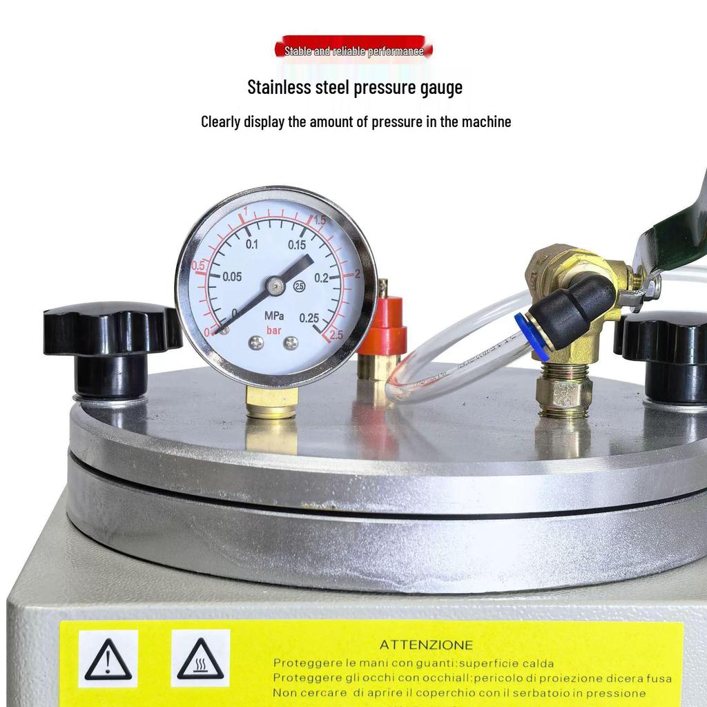 Precision Automatic Wax Injector and Melter for Jewelry Mold Forming