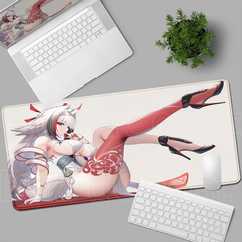 Zenless Zone Zero YeShunguang Mouse Pad ZZZ Game Laptop Mat Large Kawaii Anime Girls Ye Shunguang Mousepad PC Gaming Accessories