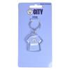 Dwustronny akrylowy brelok Manchester City FC