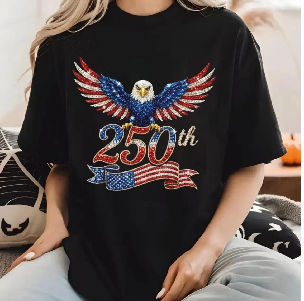 America 250th Anniversary Eagle Shirt, USA 250 Years Shirt, 1776–2026 America M