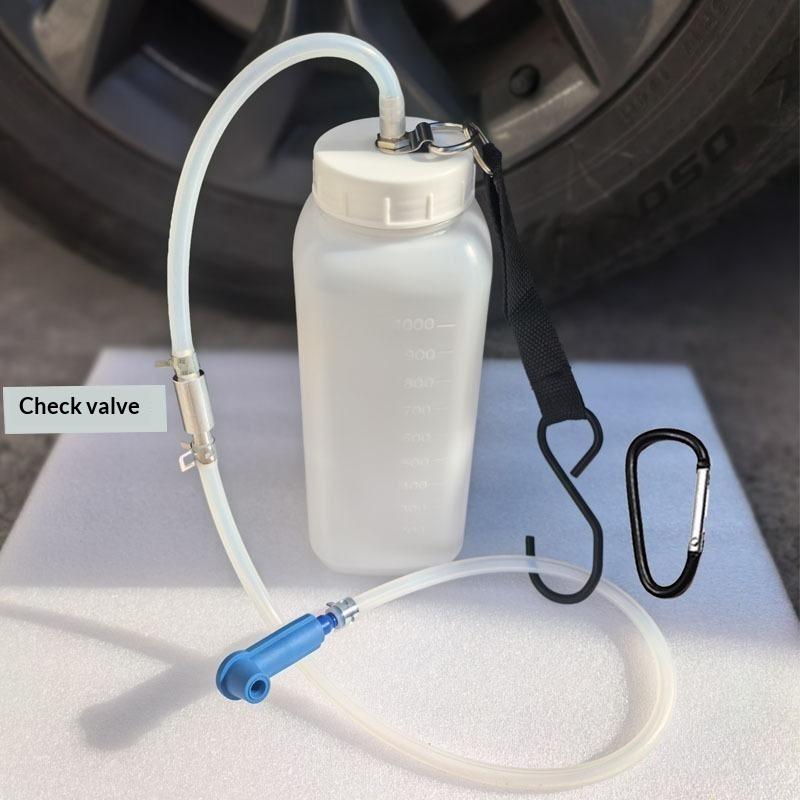 Manual Fluid Extractor 1L Labor-saving Automotive Repair Tool for Brake & Fluid Service DIY Car Upgrade Projects