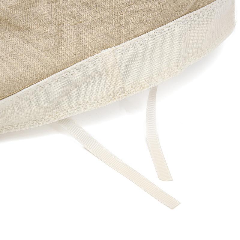 Sombrero de Pescador de Algodón y Lino para Mujer, Verano, Exterior, Protección Solar, Transpirable, Sombrilla, Sombrero de Pescador, Sombrero de Sol