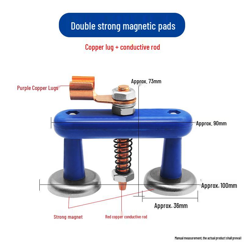 Right Angle Welding Magnet Holder - 90° Strong Magnetic Triangle Positioner