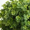Artificial Plant Artificial Tree 3 Boxwood Balls with Cement Pot, Indoor and Outdoor, Height 115 Cm