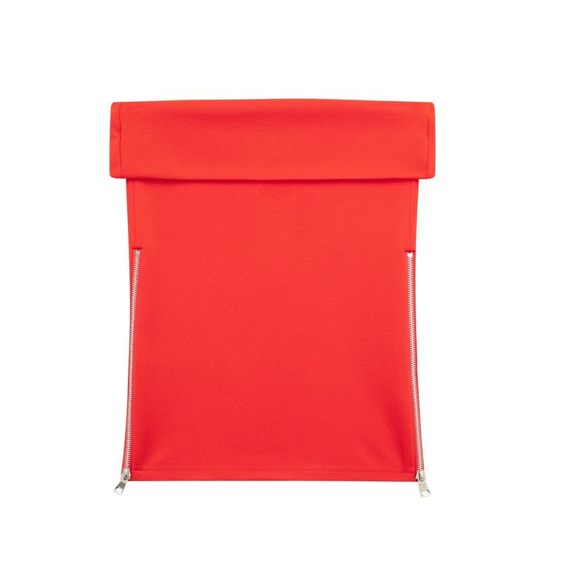 Kaslead Fashion Wind Straight Collar Knitting Zipper Tops