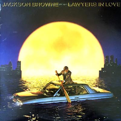 LP Record JACKSON BROWNE - Lawyers In Love 9602681 ASYLUM 1983 US Rock Used