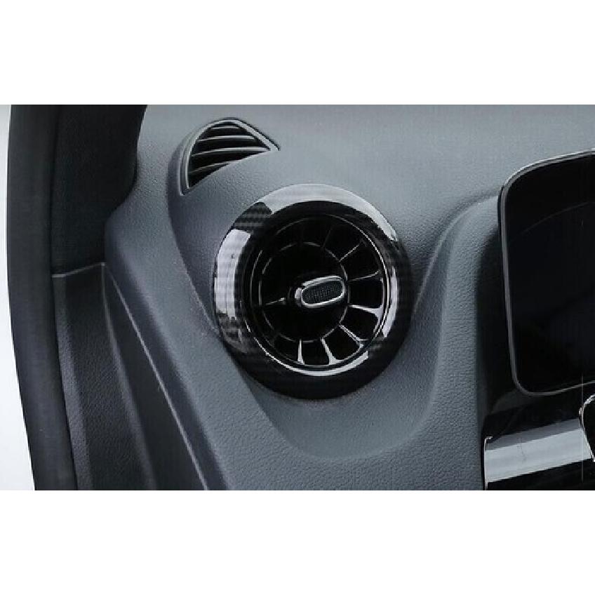 For Benz GLB W247 - Carbon Fiber Style Console L&R Air Outlet Vent Trim