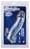 Crystal - Penis Sleeve with Vibro Stimulator 23cm