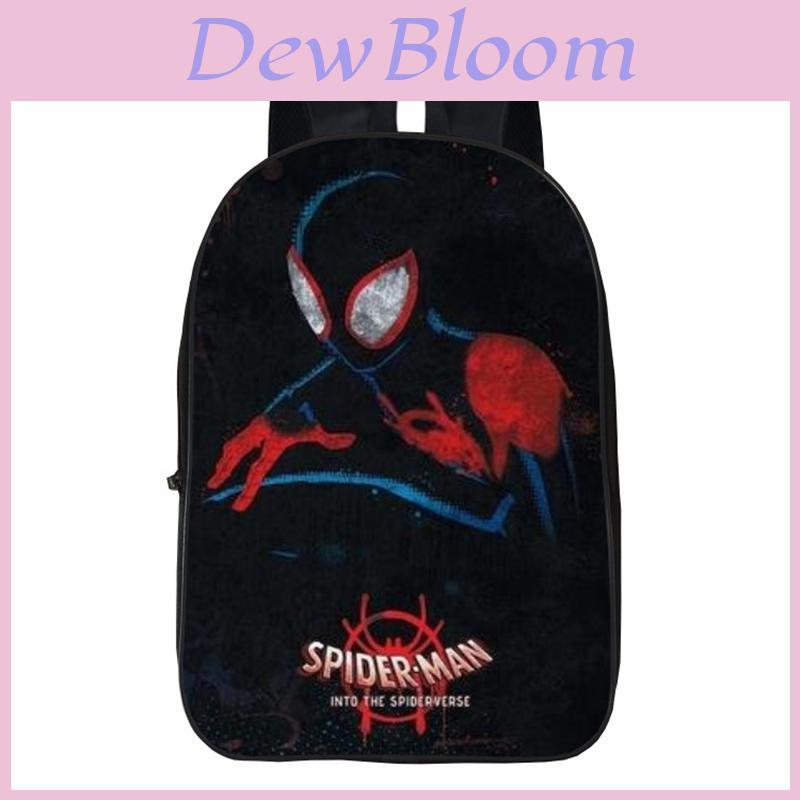 Colorful Spiderman Student Backpack Featuring Smooth Zipper And Easy Cleaning
