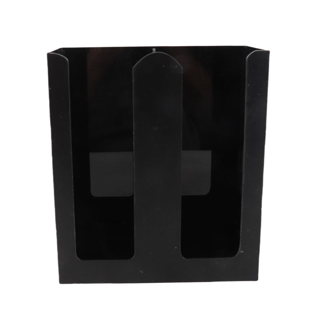 Disposable Paper Cup Holder Coffee and Milk Tea Shop Slanted Bottles Storage Shelf(2 Grids)