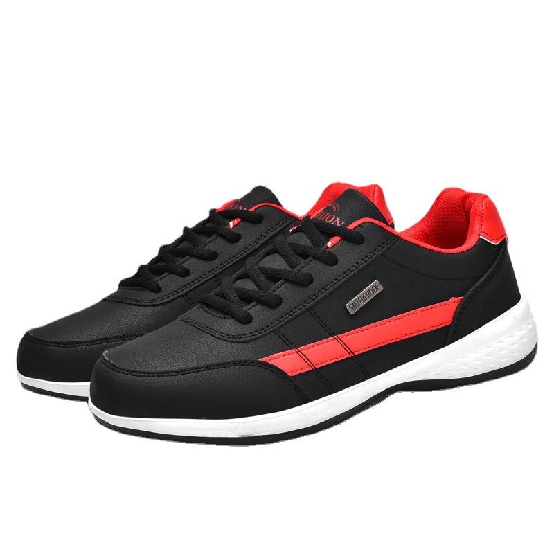 22 cheap new leather waterproof casual board shoes sneaker size