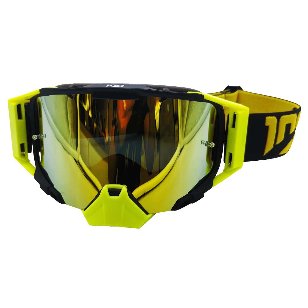 High Quality Custom Sports Eyewear for Motorcycle MX Motocross Off-Road Dirt Bike Racing Tear-Off Goggles UV400 Protection