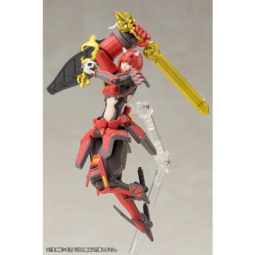 Kotobukiya Phantasy Star Online 2: Shiki the Red Demon Princess, 1/12 Scale Plastic Model, Approximately 150mm Tall