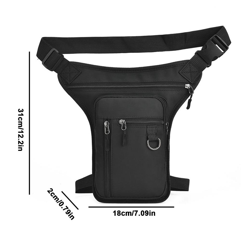 Drop Leg Bag Leg Fanny Pack with Adjustable Tightness Portable Shoulder Thigh Waist Fanny Pack Pouch For Outdoor Hiking Leg Bag