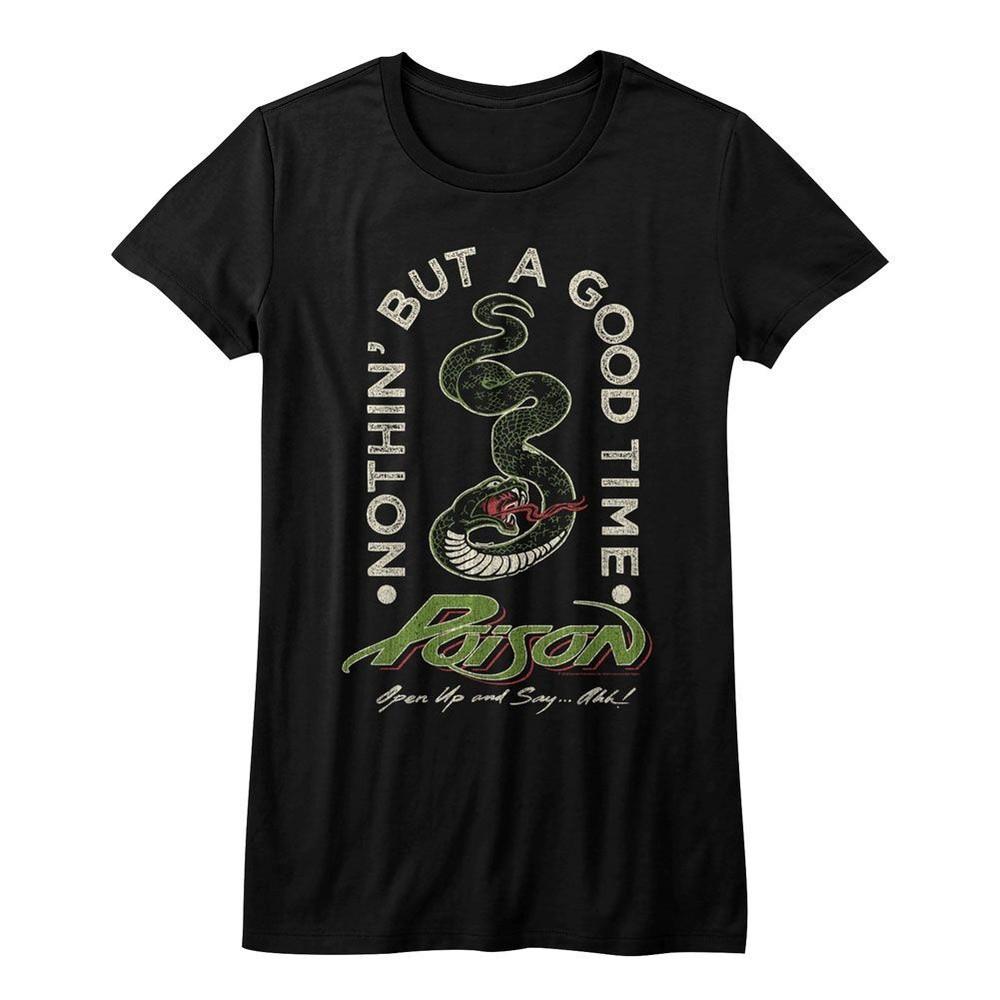 Ladies Poison Nothin But A Good Time Music Shirt