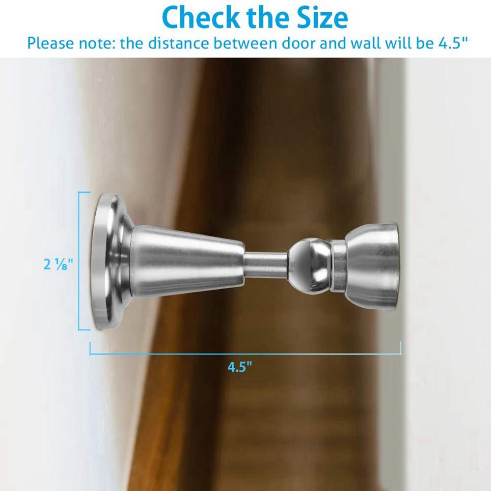 Hold Open Toilet Soft Catch With Screws Magnetic Home Hardware Door Stopper Catch  Floor Door Stops