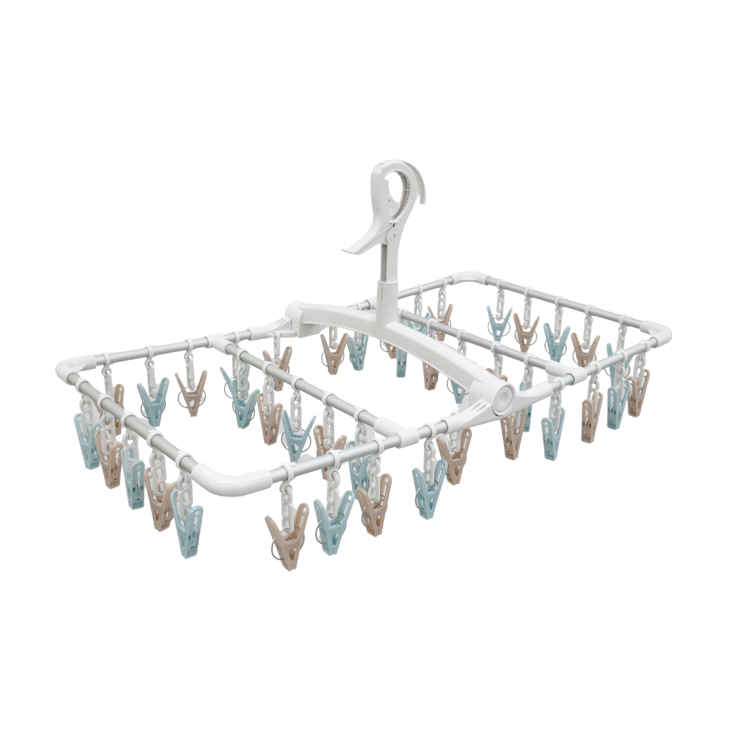 

Towa Sangyo Laundry Drying 40 Muted Interchangeable Portable Rust Lightweight Hanger, Aluminum, Pinch, White, Color, Latte, Cute, Pinch, Pinch,
