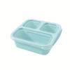 1pc Snack Candy Nuts Fruit Storage Box – 3-Compartment Container, Reusable Meal Prep, Portable Lunch Box for Home/Office, Dishwasher/Microwave Safe