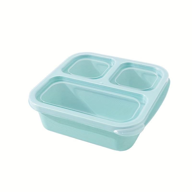 1pc Snack Candy Nuts Fruit Storage Box – 3-Compartment Container, Reusable Meal Prep, Portable Lunch Box for Home/Office, Dishwasher/Microwave Safe
