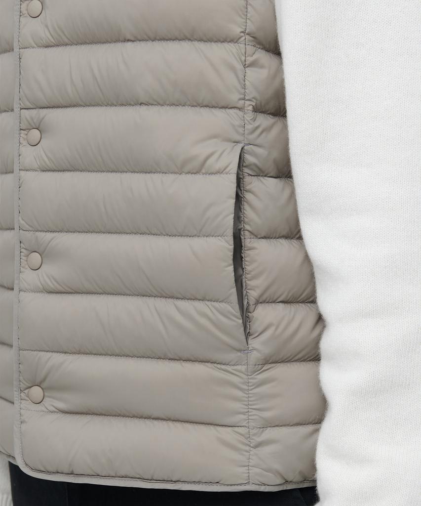 Musinsa Standard V-Neck Light Down Vest [Beige]