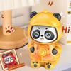 Lovely Panda Face Changing Doll Keychain Charm Fun And Eye Catching Designs Keyrings Accessory For All Ages
