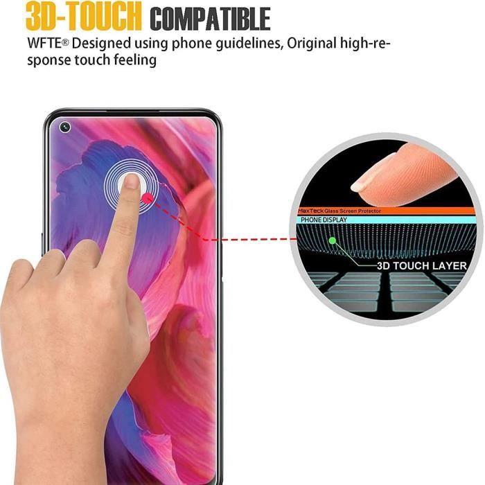 Tempered Glass for OPPO A73 5G - 2 Pieces - Transparent Protective Glass