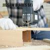 5Pcs Jigsaw Blades Set T-Shaft HCS Assorted Jig Saw Blades for Wood Plastic Metal Cutting Tool T144D T244D T111C T127D T118A