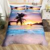 Sommer Strand Bettwäsche Set Queen King Size Ozean Bettwäsche Set Meereswellen Bedruckte Deckenbezug Mit 2 Kissenbezügen Kissenbezügen 3 Teile