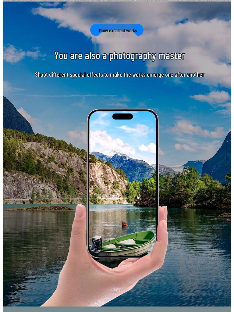 Apple iPhone 13 Pro Lens Filter Case - 52mm CPL Lens Set