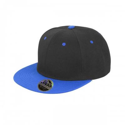 Unisex Core Bronx Original Flat Peak Snapback Dual Colour Cap (Pack of 2)
