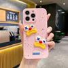 Applicable to Samsung S25 mobile phone case fun funny sausage mouth A06S A36 creative three-dimensional cartoon soft cover
